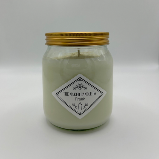 Fireside Scented Jar Candle