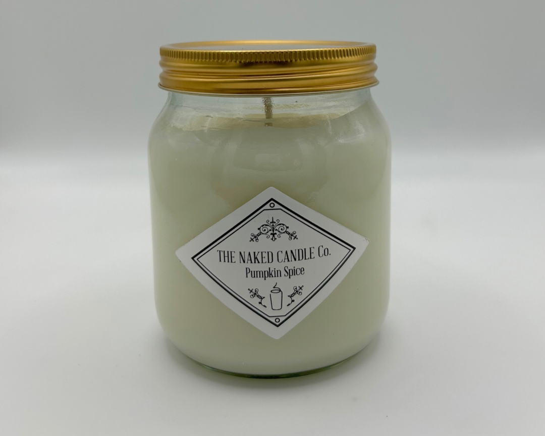Pumpkin Spice Scented Jar Candle