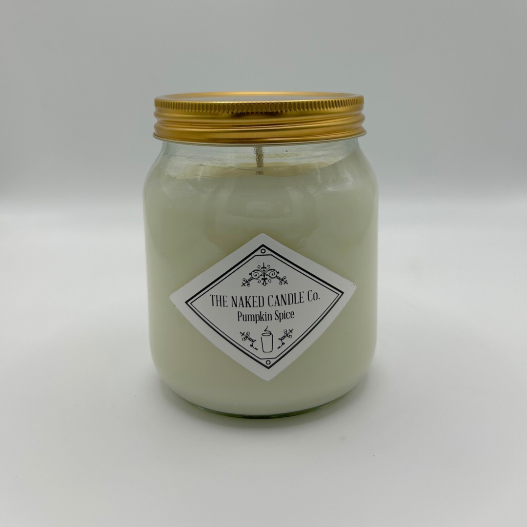 Pumpkin Spice Scented Jar Candle