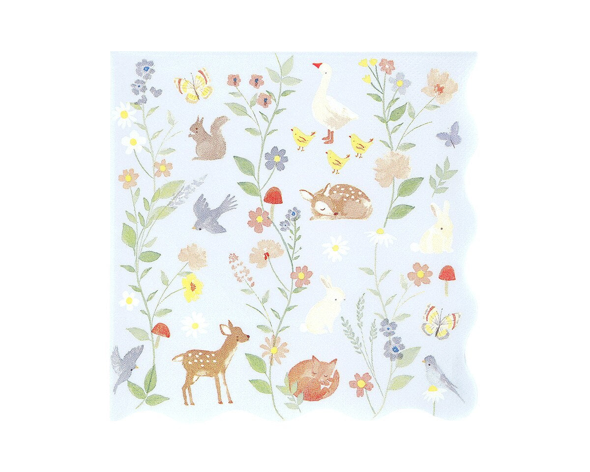 Little Animals Large Napkins