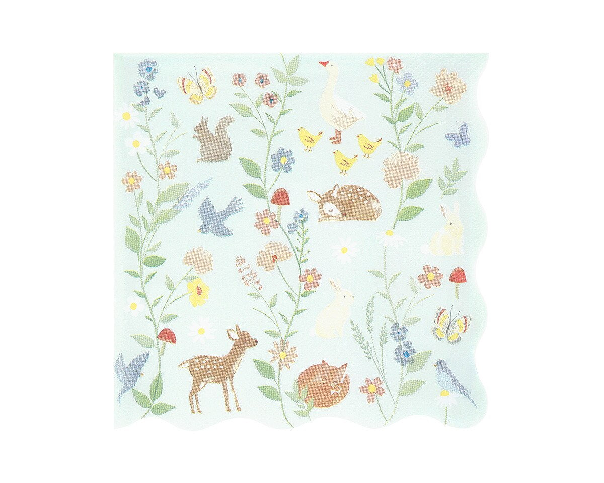 Little Animals Large Napkins