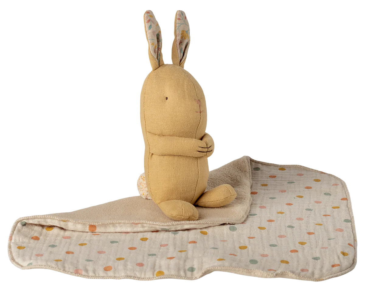 Lullaby friends, Bunny, Mini - Cream yellow