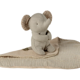 Lullaby friends, Elephant, Mini - Iron grey