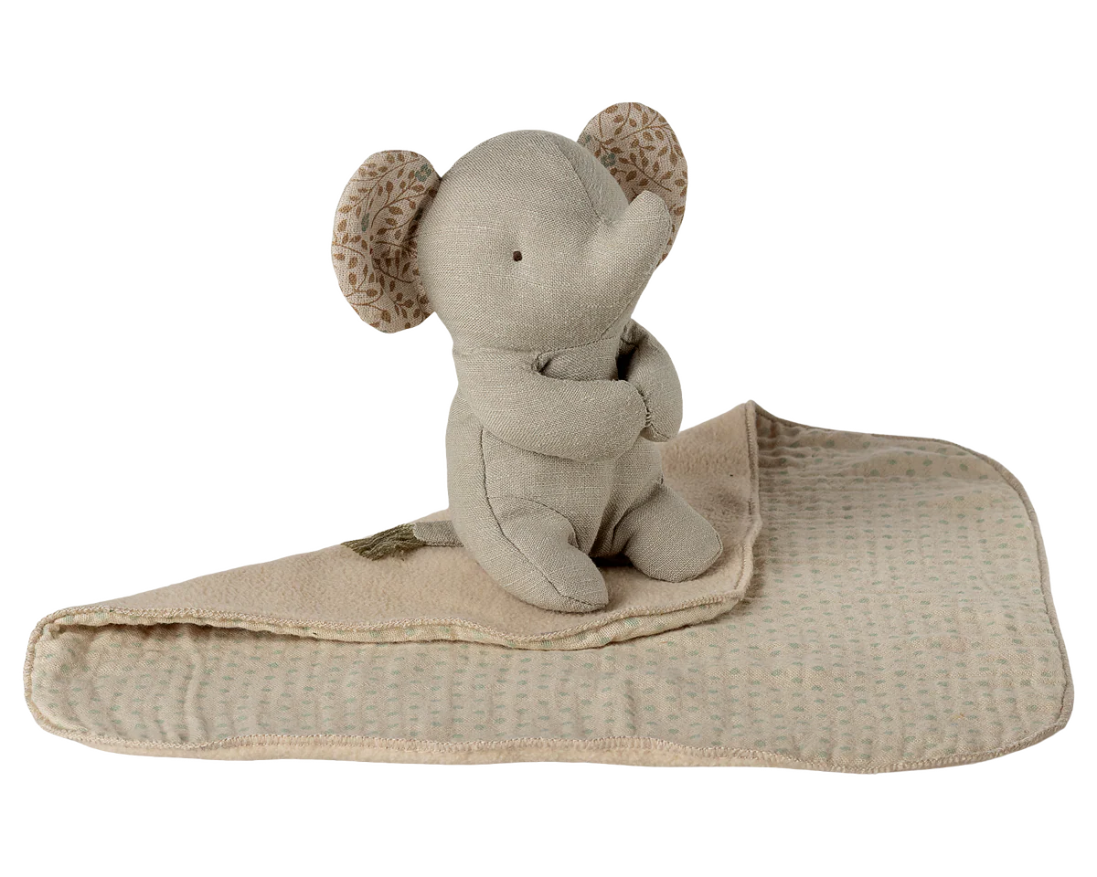 Lullaby friends, Elephant, Mini - Iron grey