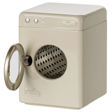 Beige WASHING MACHINE with open door on a white background | Maileg UK