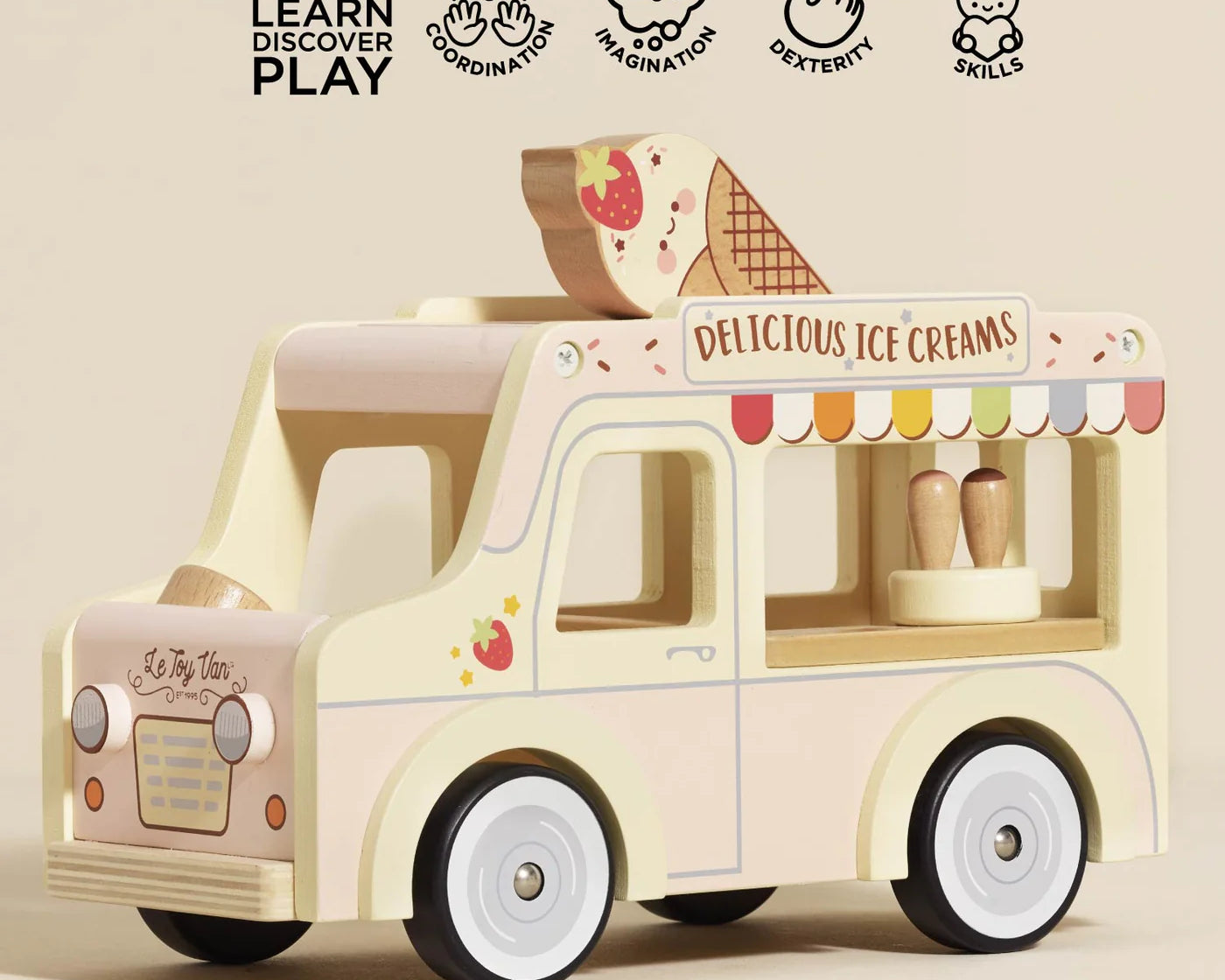 Wooden Ice Cream Van
