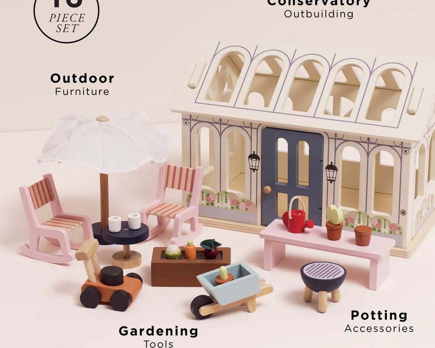 Dolls House Conservatory Playset