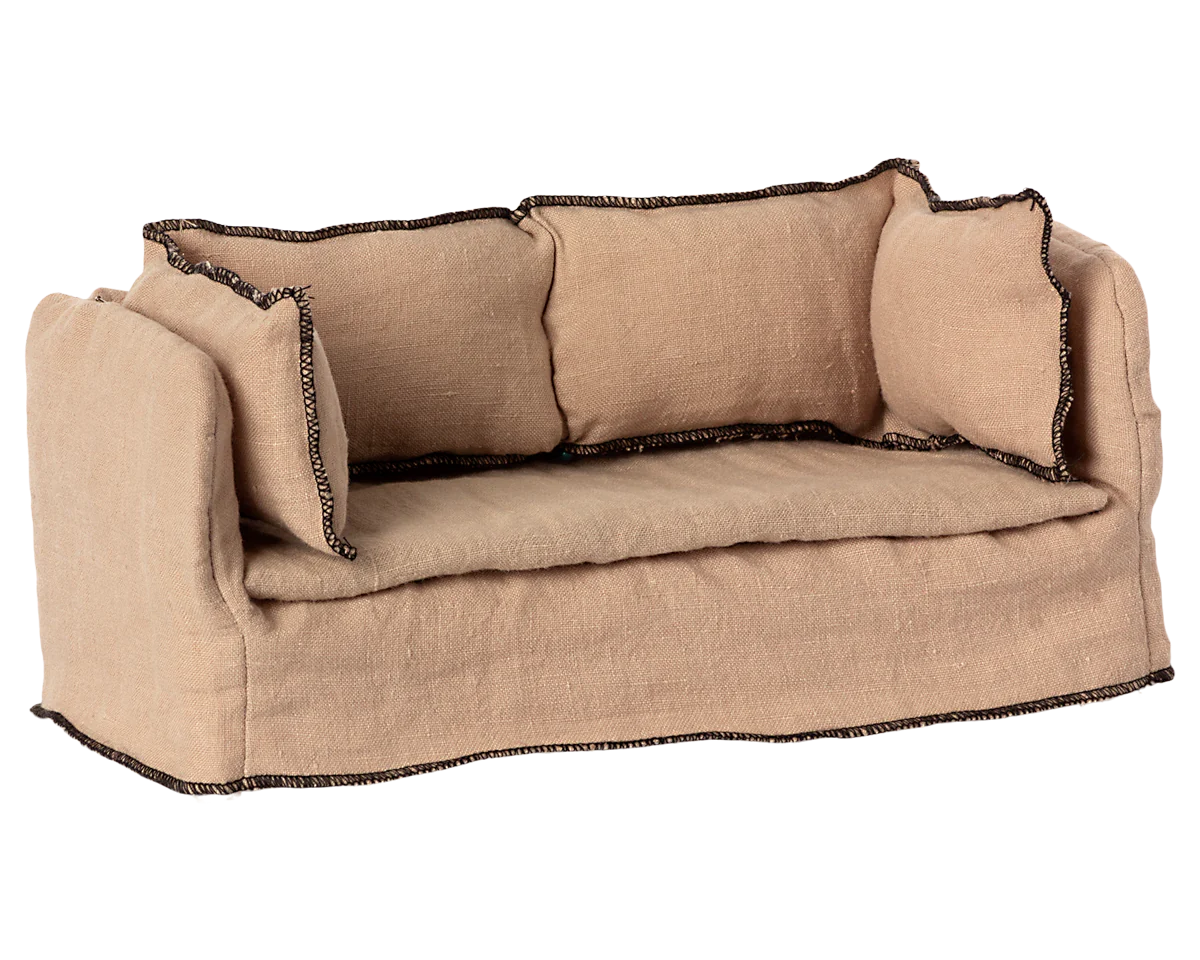 Maileg Miniature Couch | Collectable Dollhouse Furniture