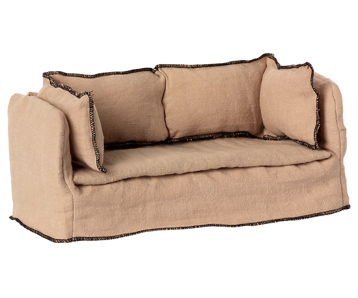 Maileg Miniature Couch | Collectable Dollhouse Furniture