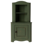Maileg Miniature Corner Cabinet in dark Green | Collectable Dollhouse Furniture