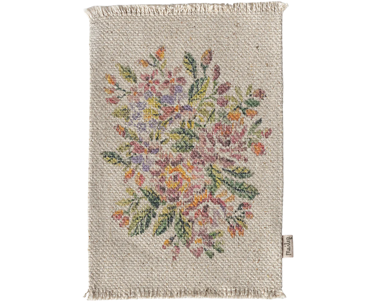 Maileg Rug flowers medium | Maileg UK