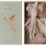 Maileg Tooth fairy Mouse - Little sister in matchbox | Collectable Heirloom Toys