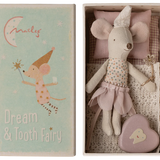 Maileg Tooth fairy Mouse - Little sister in matchbox | Collectable Heirloom Toys