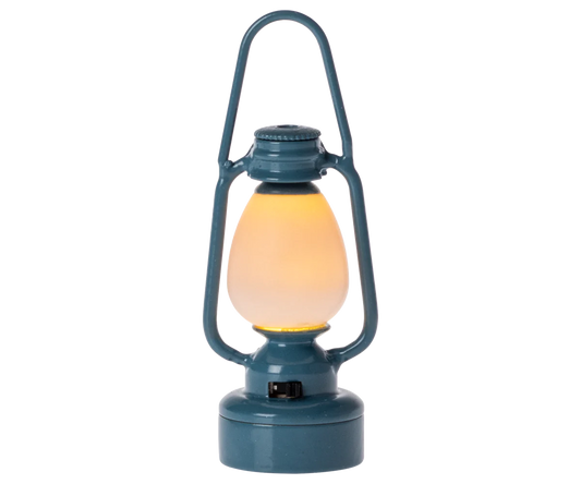 Maileg Vintage Lantern in Blue | Collectable Dollhouse Miniatures