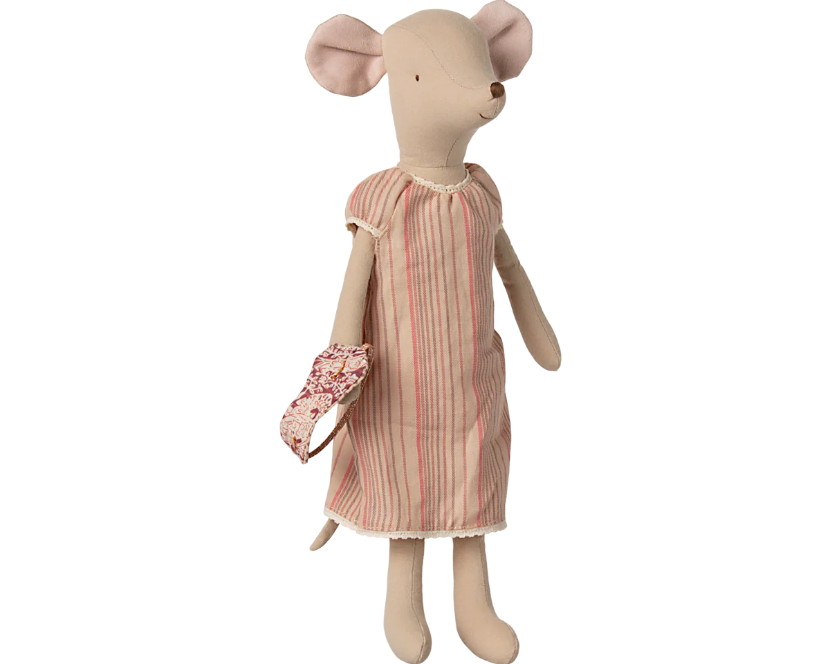 Maileg Medium mouse, Nightgown | Maileg UK