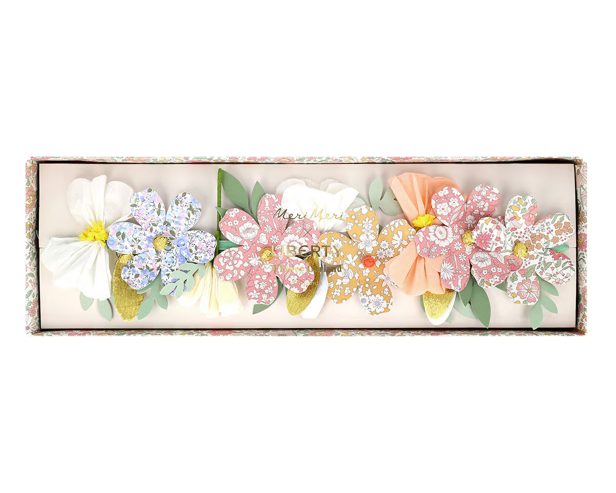 Meri Meri x Liberty Paper Flower Garland