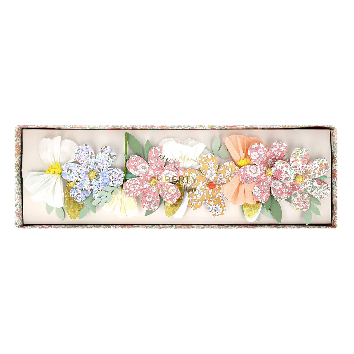 Meri Meri x Liberty Paper Flower Garland
