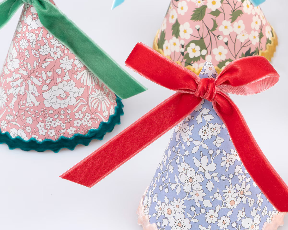 Meri Meri x Liberty Party Hats