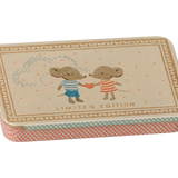 Metal box w. sliding lid - Mice