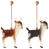 Metal ornament, Bambi, 2 ass