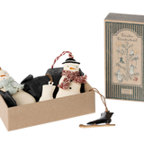 Metal ornament set - Winter wonderland