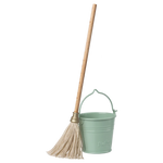 Miniature Bucket and Mop | Dollhouse Miniatures