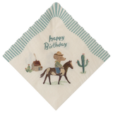 Napkin, Happy birthday - Cowboy