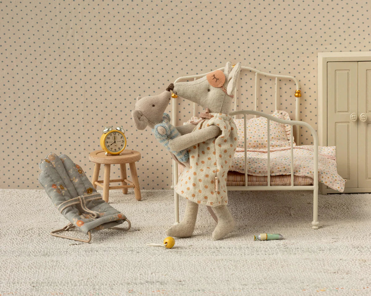 Nightgown, Mum mouse - Light grey