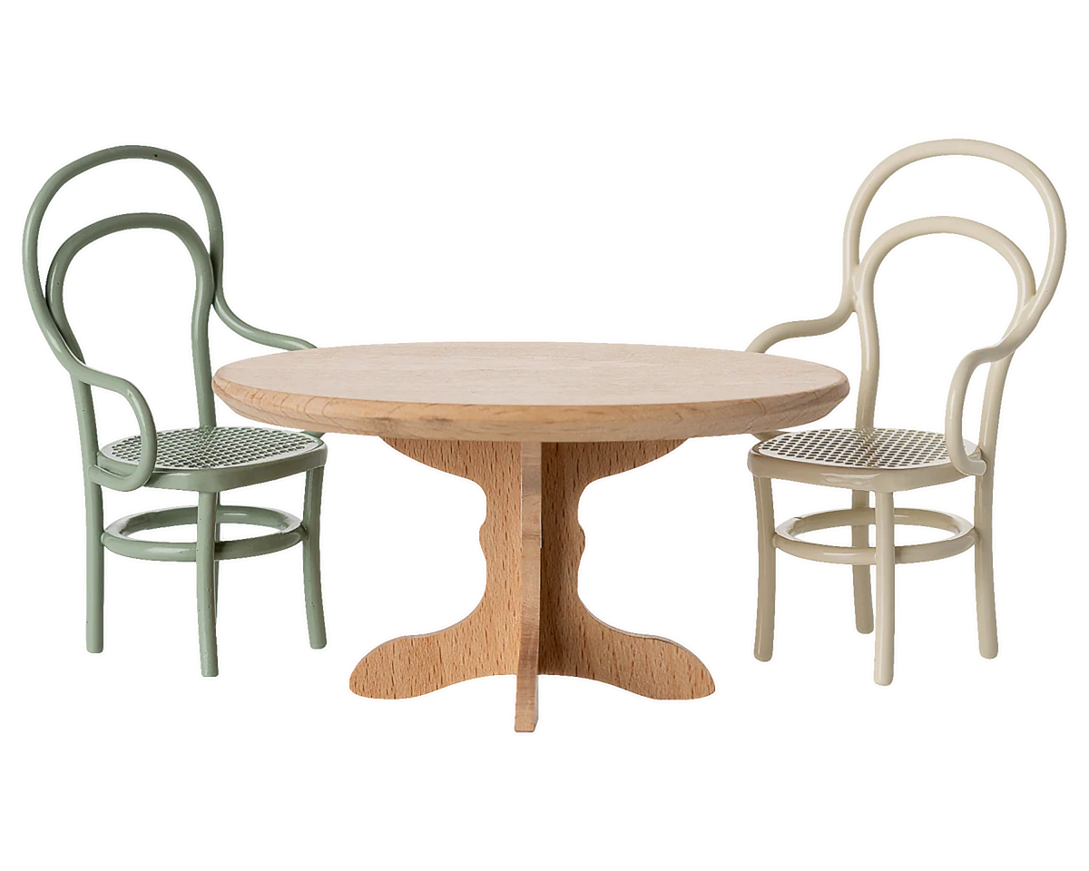 Oval dining table, Mouse - Nature
