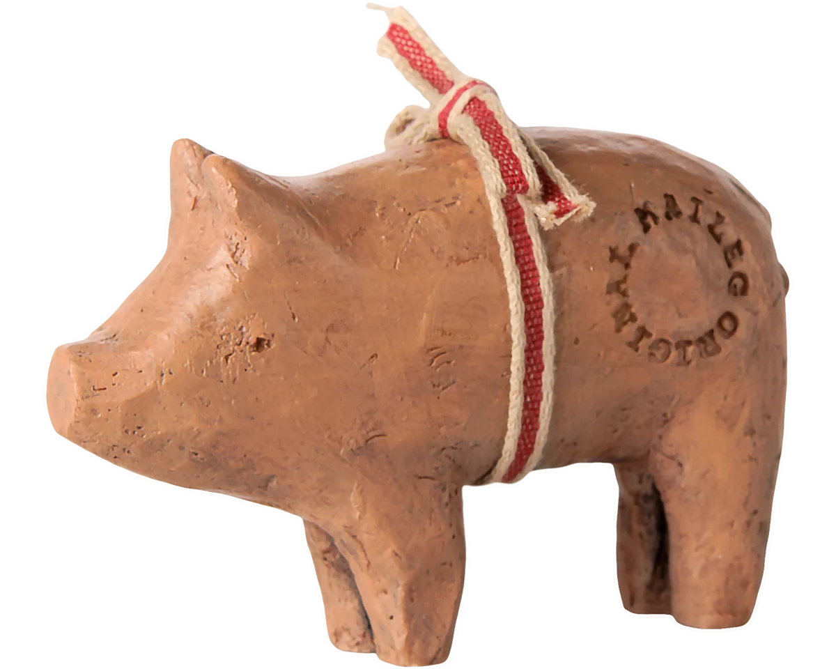 Pig with ribbon, Small