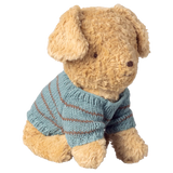 Puppy supply, Small, Knitted sweater - Dusty blue