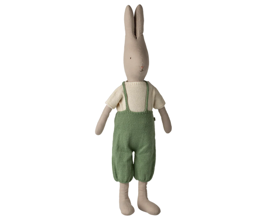 Rabbit, Size 5 - Classic - Knitted shirt and overall