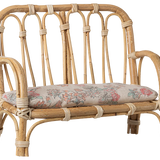 Rattan couch, Large - Nature