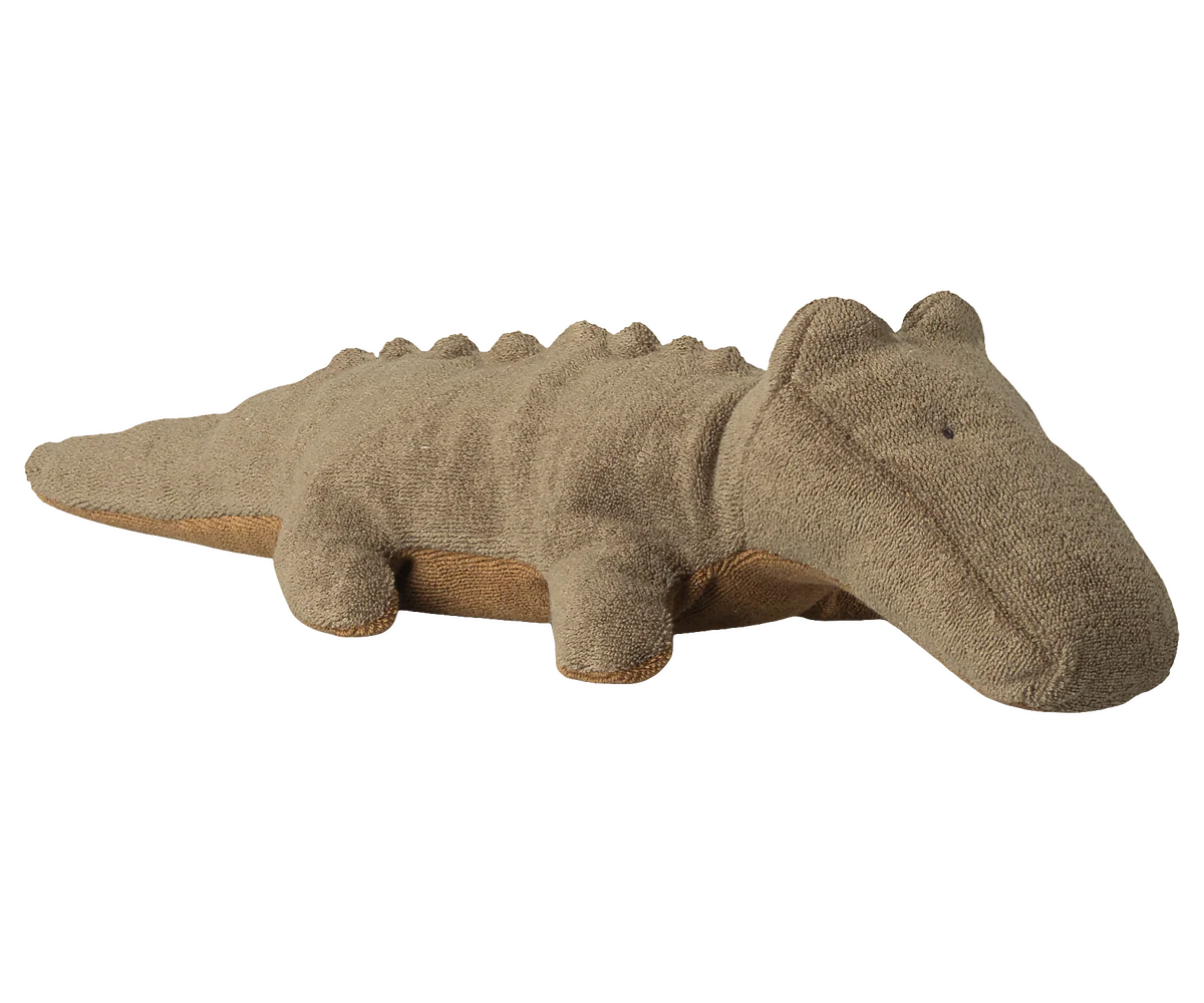 Safari friends, Crocodile, Small - Olive green