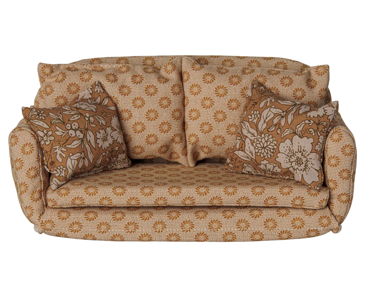 Sofa bed, Mouse, Large - Ocher