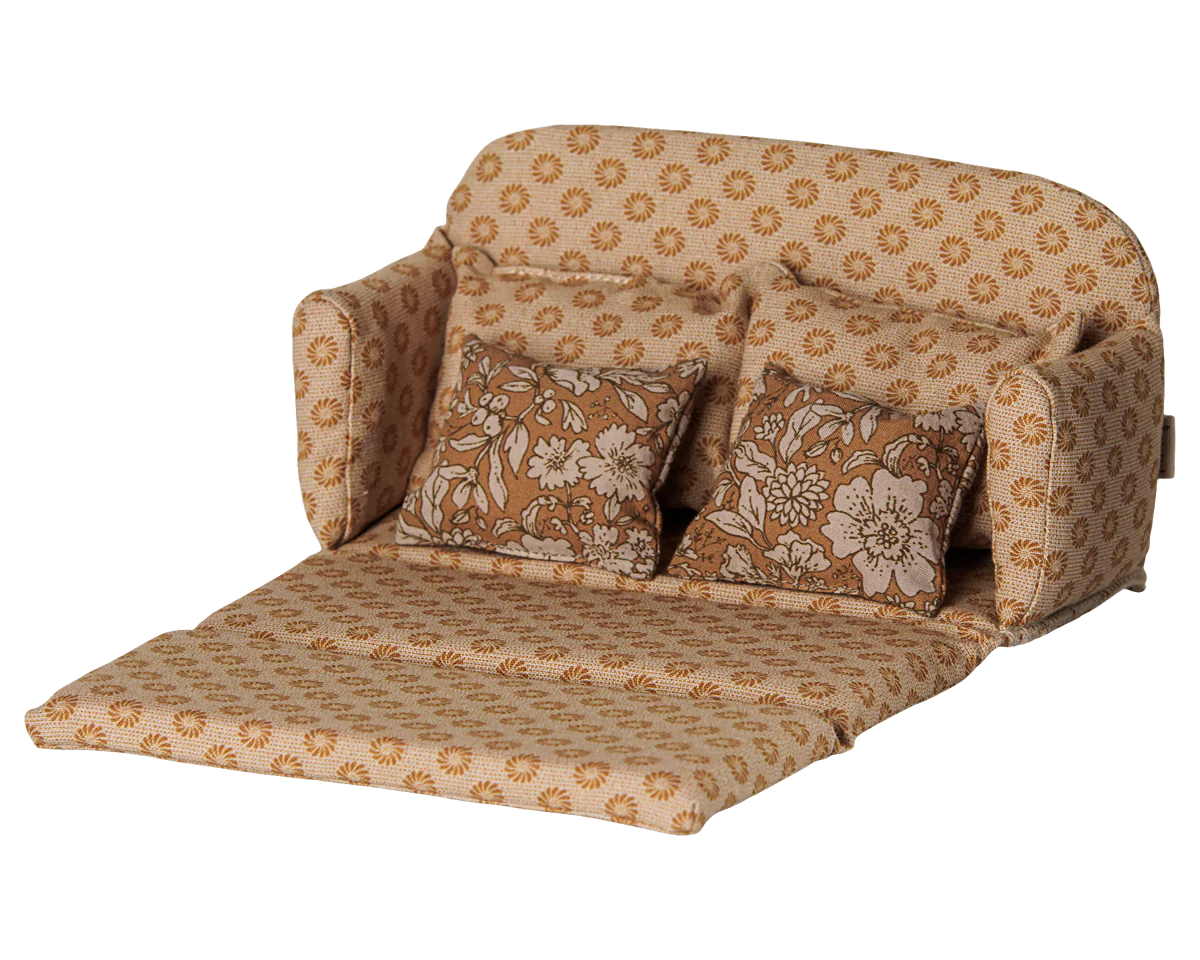 Sofa bed, Mouse, Large - Ocher