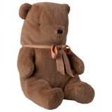 Teddy bear plush, Medium - Soft brown