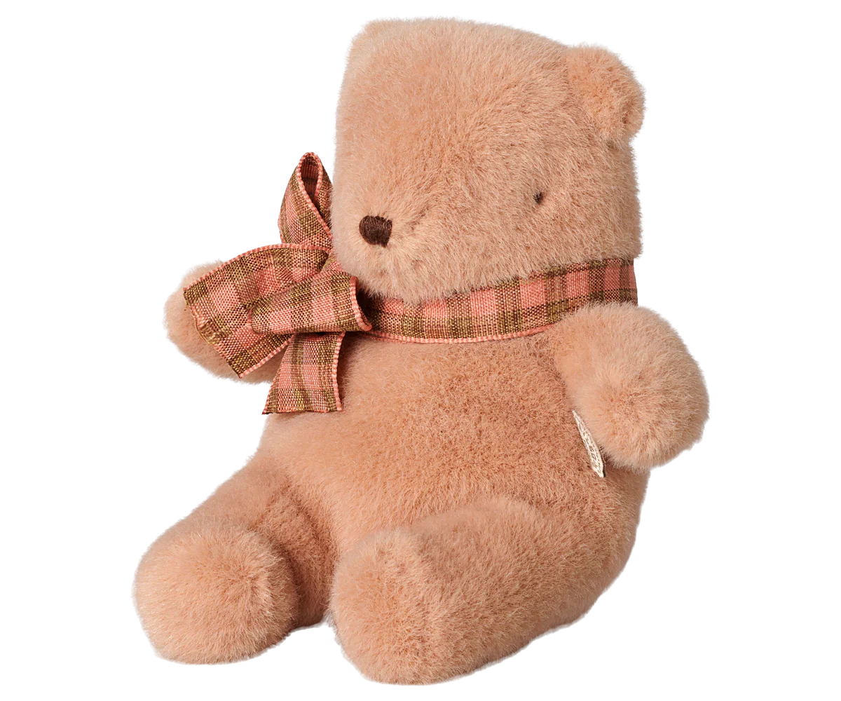 Teddy bear plush, Mini - Vintage rose