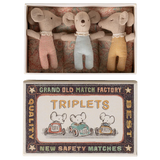 Triplets, Baby mice in matchbox - Checker