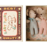 Twins, Baby mice in matchbox - Checker