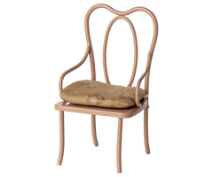 Beige chair with a cushion on a white background | Maileg UK