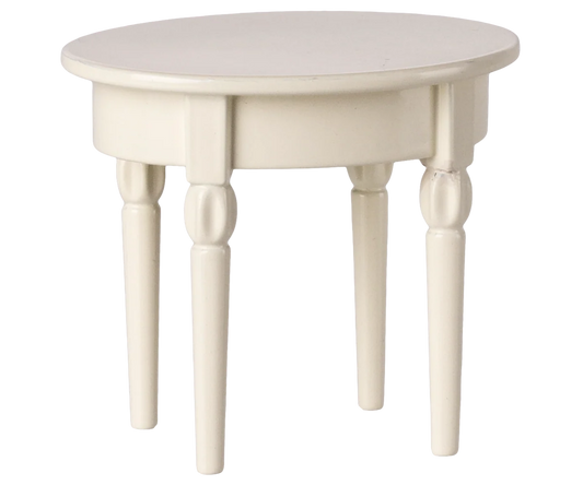 Vintage side table, Mouse - Off white