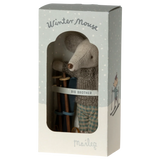 Maileg Winter mouse with ski set, Big brother