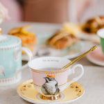 Yvonne Ellen Best of British Tea Cup and Saucers Set of Two | China Tea Cups