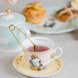 Yvonne Ellen Best of British Tea Cup and Saucers Set of Two | China Tea Cups
