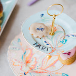 Yvonne Ellen Floral Two Tier Cake Stand