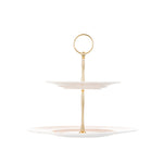 Yvonne Ellen Floral Two Tier Cake Stand