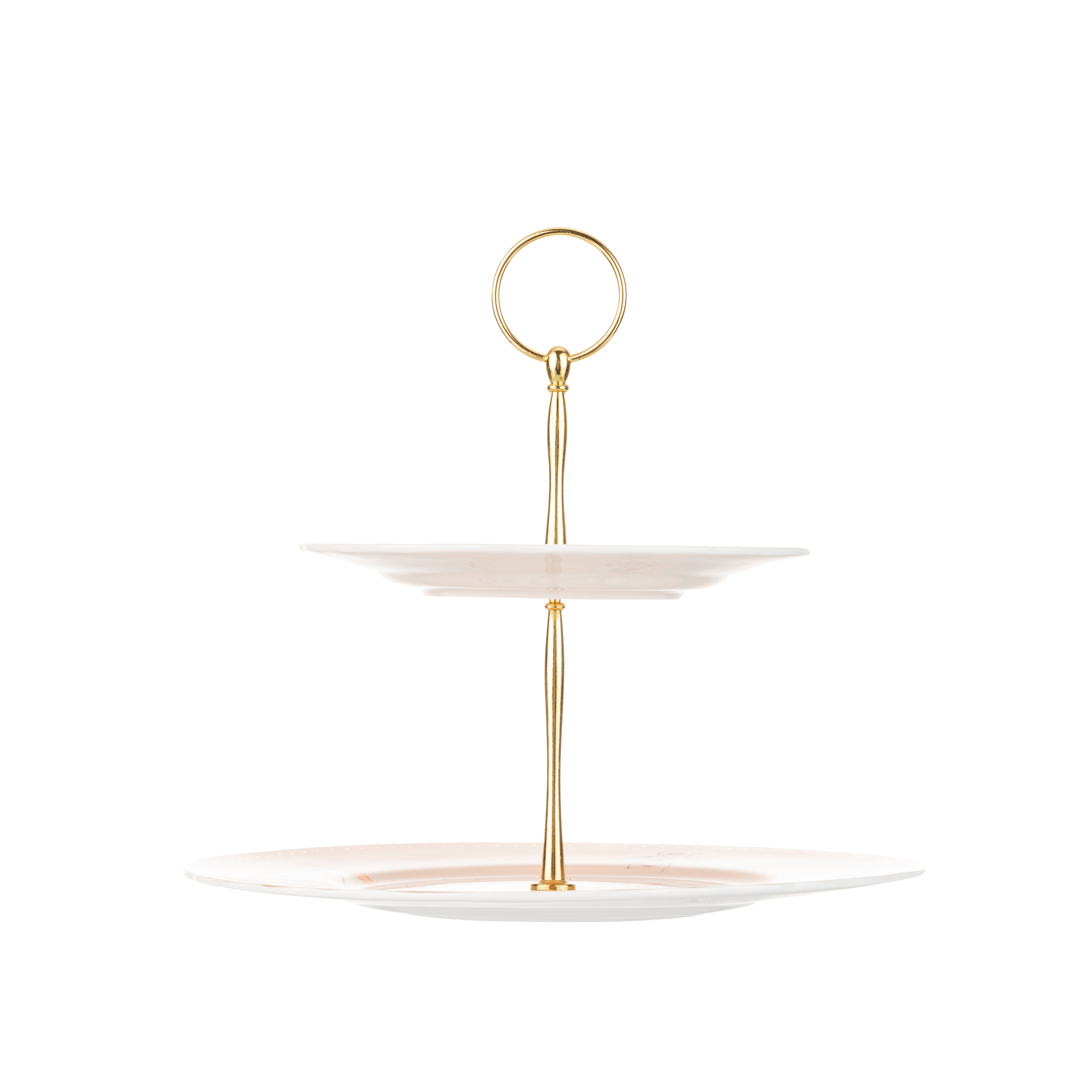Yvonne Ellen Floral Two Tier Cake Stand
