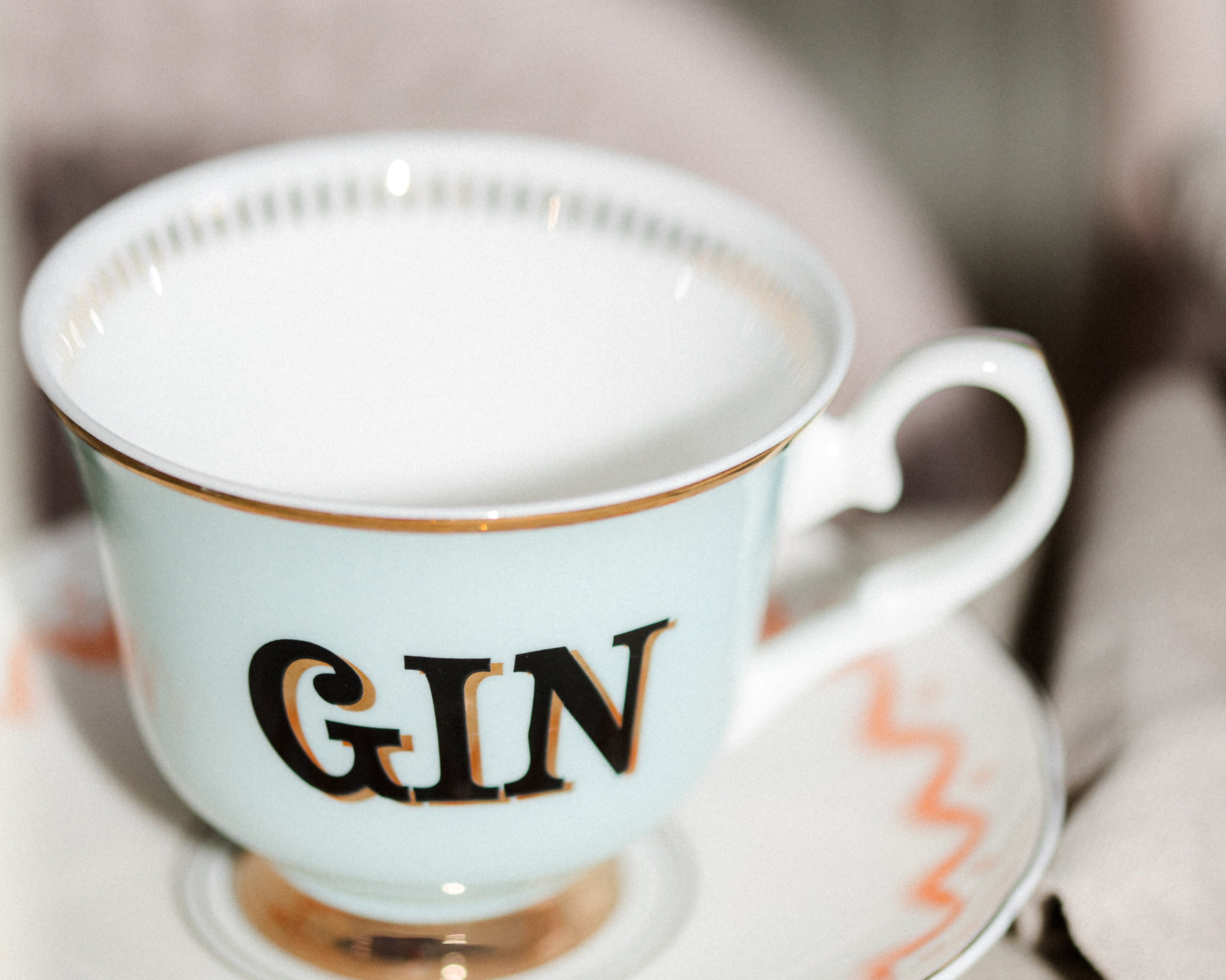 Yvonne Ellen Gin Teacup & Saucer