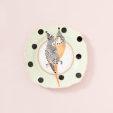 Yvonne Ellen Budgie Tea Plate 16cm